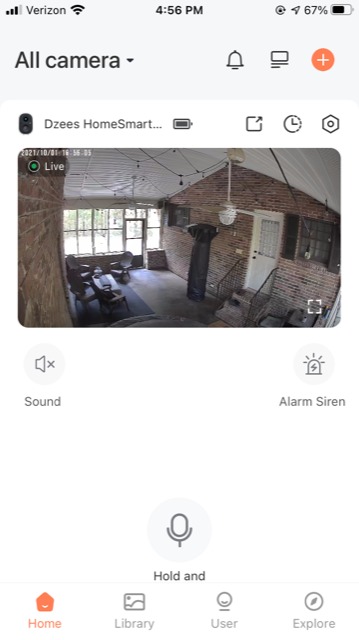 Dzees 2K Indoor Outdoor Security Cameras Wireless, Battery Powered 2-Pack customer photo 1