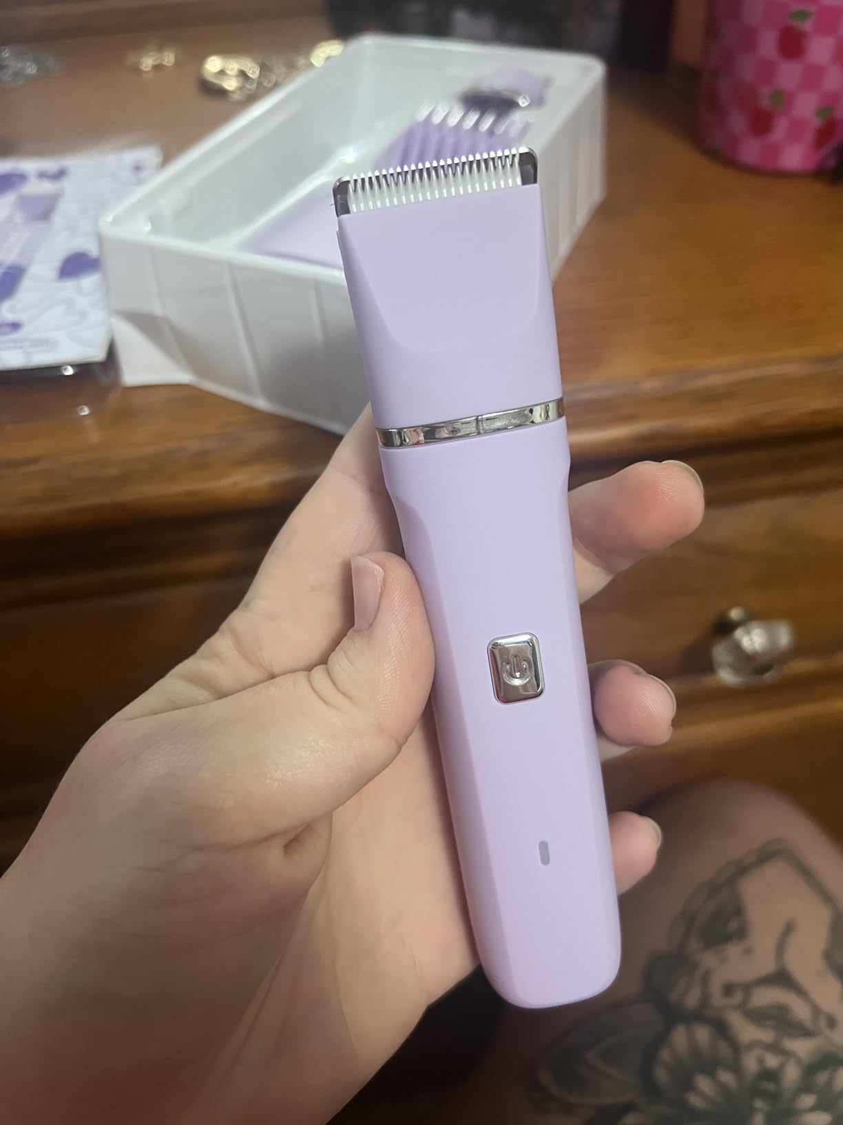 Risina 2-in-1 Bikini Trimmer for Women, Electric Razors for Women, Gifts customer photo 1