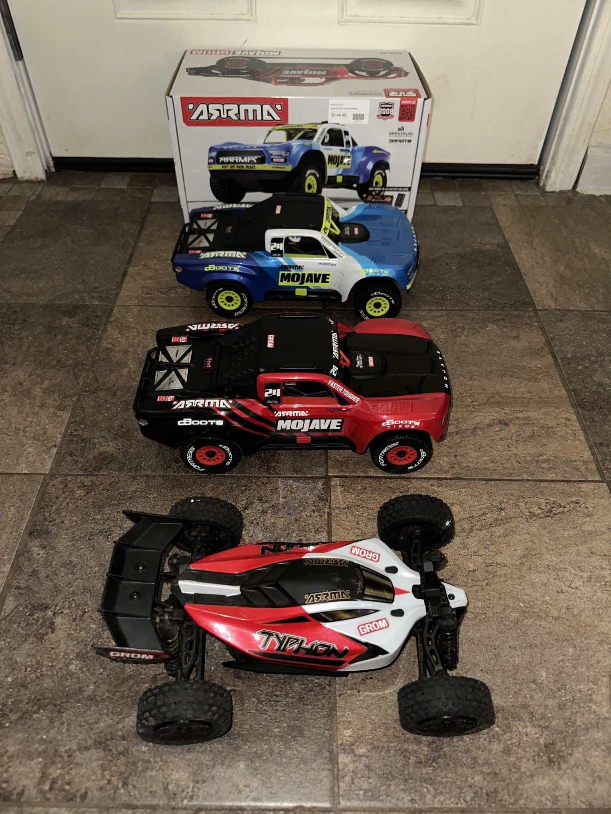 ARRMA Mojave GROM 4x4 SMART RC Desert Truck, RTR, Red/Black customer photo 1