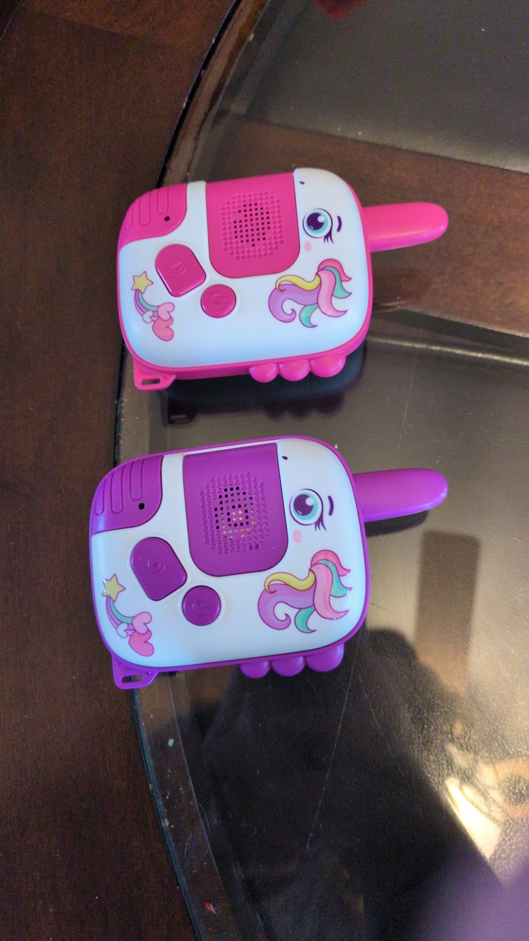 Dino Walkie Talkies for Kids,Dinosaur Toys for Kids 3-5-7,Toddler Kids Toys 2 Pack Birthday Gifts for 3 4 5 6 7 8 9 Year Old Boy Girls Toy for 3-12 Boys Outdoor Game,Easter Christmas Stocking Stuffers customer photo 1