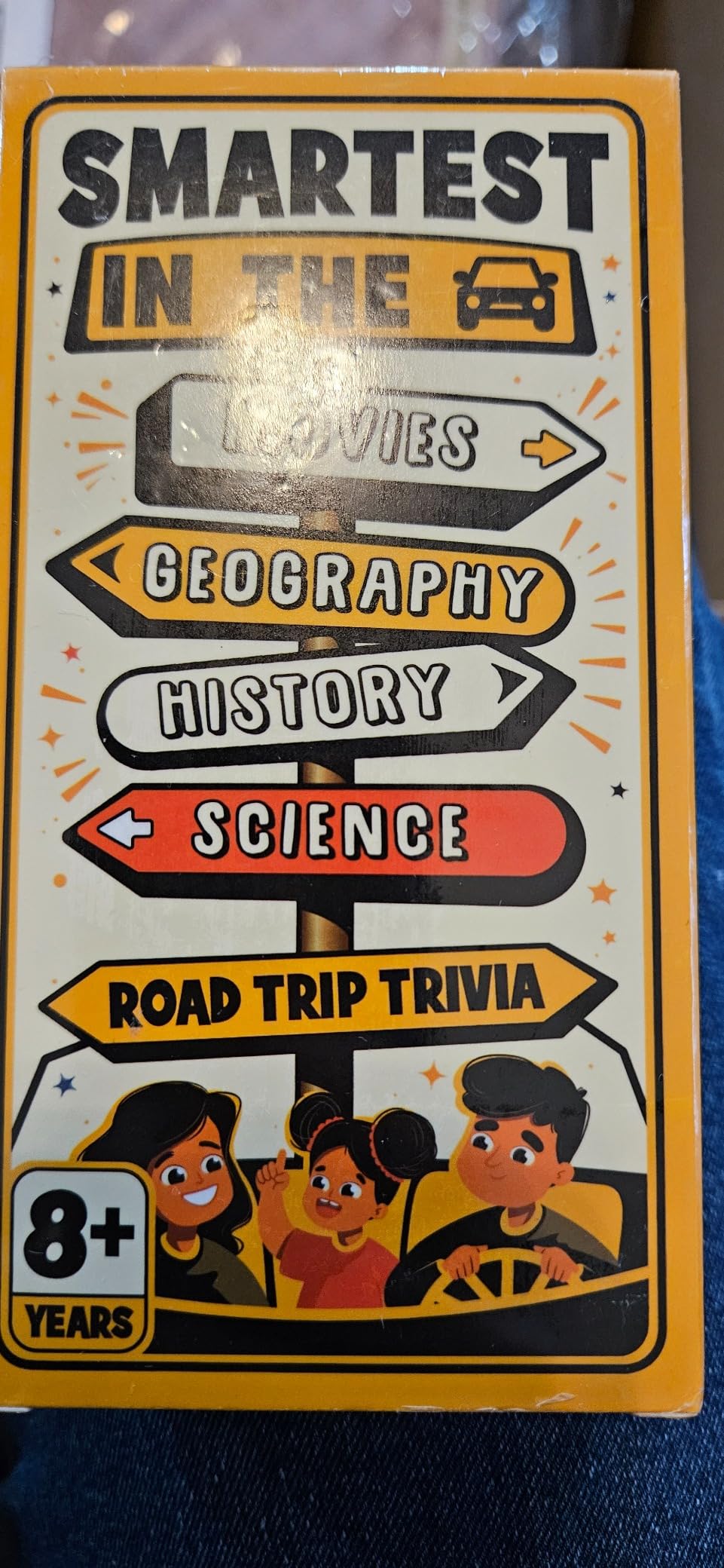 WELL BALANCED Road Trip Trivia - Road Trip Games for Kids Travel Essentials Car Activities Must Haves for Ages 8+ customer photo 2