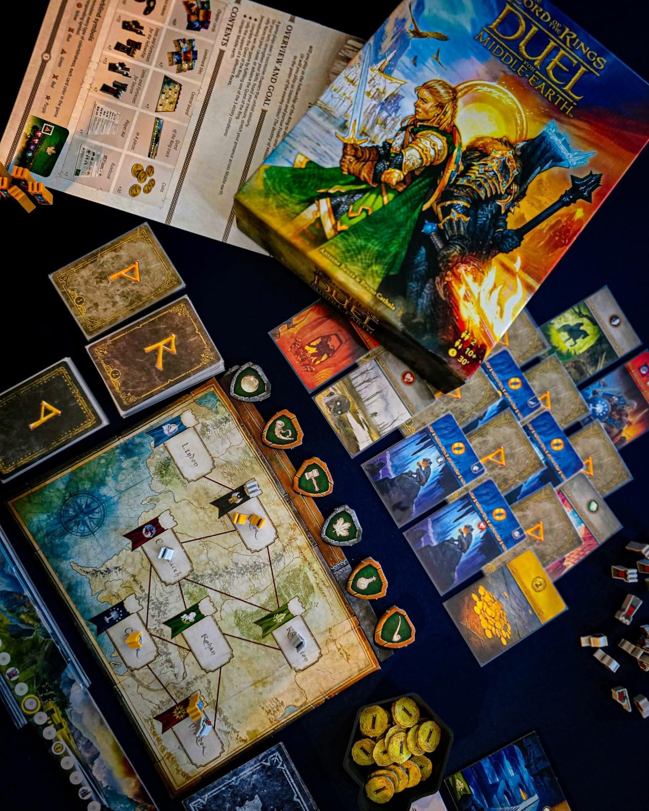 Asmodee The Lord of The Rings: Duel for Middle-Earth Board Game - Epic Strategy Game of Power and Conquest for Kids and Adults, Ages 10+, 2 Players, 30 Minute Playtime customer photo 1