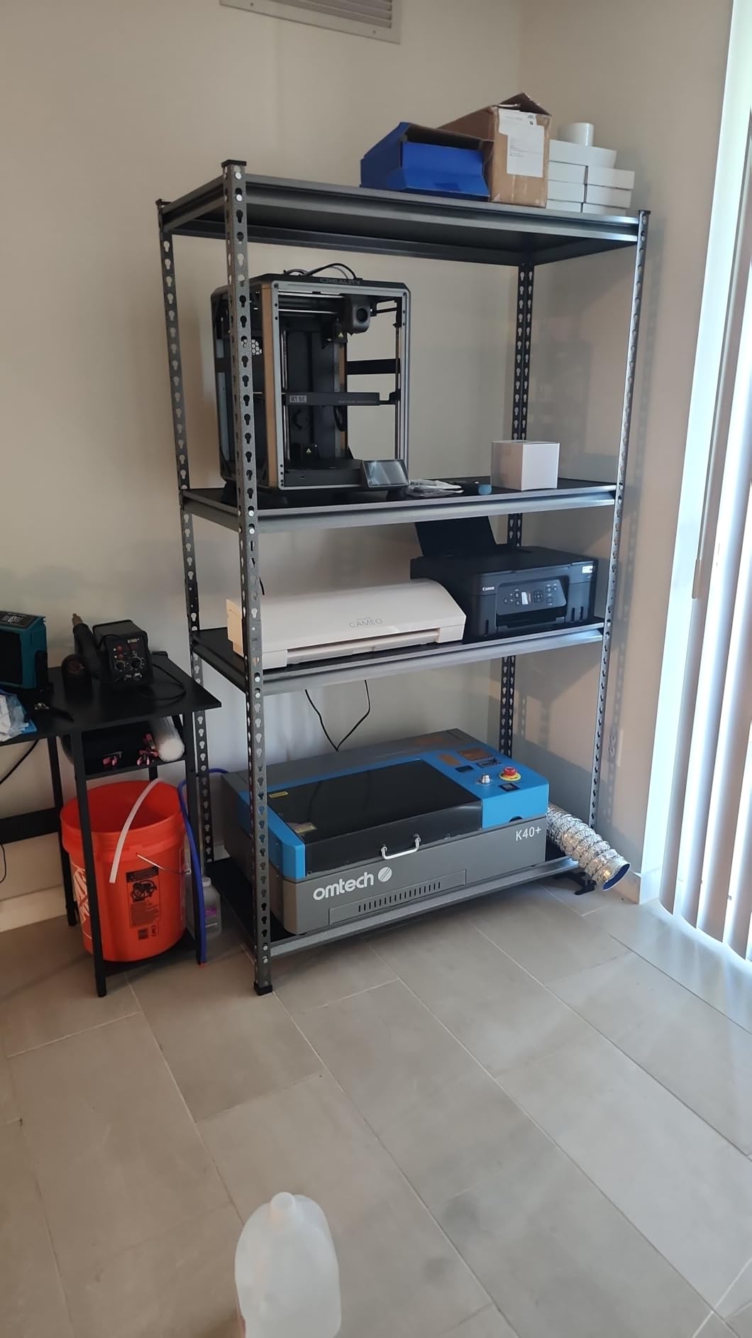 OMTech K40+ 45W Desktop CO2 Laser Engraver & Cutter customer photo 1