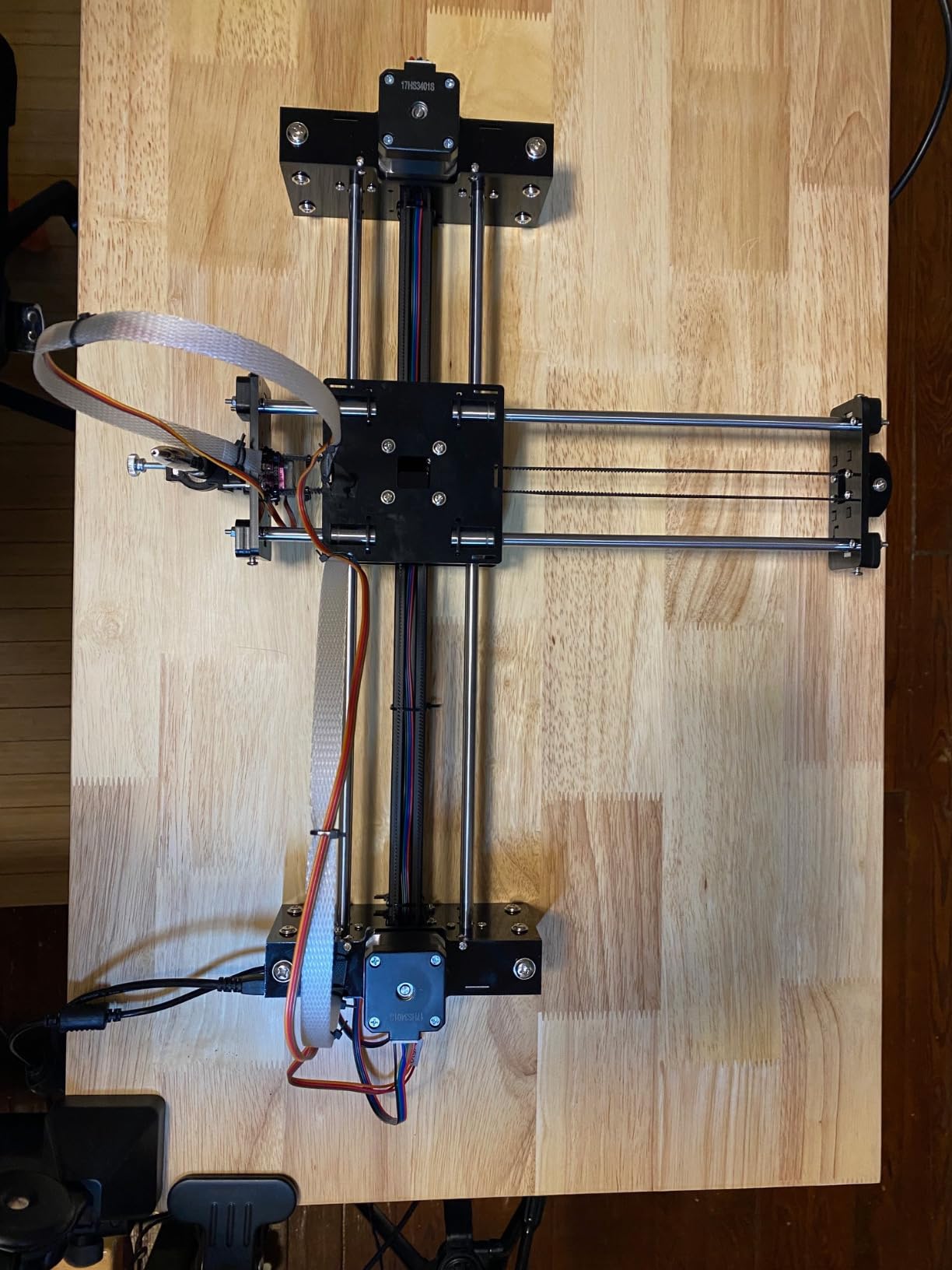 AX4 Pen Plotter Writing Robot Open Source DIY Kit Corexy A4 Size Learn Programming, Need to Assemble by Oneself customer photo 2