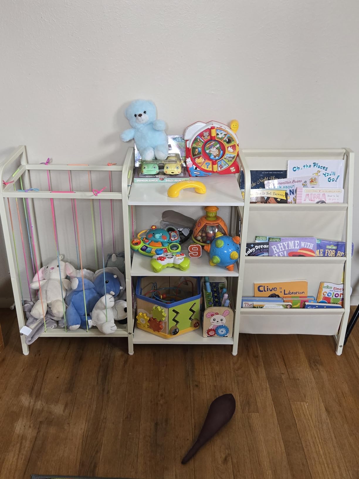 B1 Kids Bookshelf and Toy Storage, Book Shelf for Kids Rooms White customer photo 1