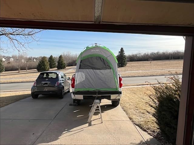 Golabs Truck Bed Tent, 5-6 Ft Camping Tent, Easy Setup by Pre-Attached Pole customer photo 2