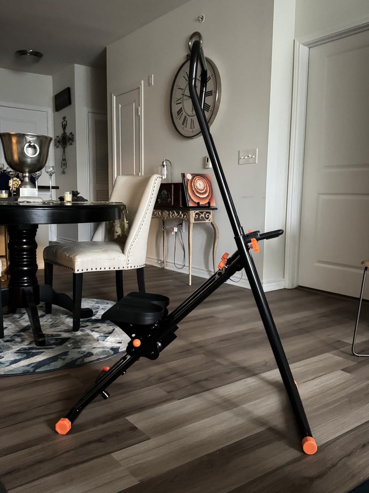 Hitgo Vertical Stair Stepper Climber for Home, Stair Master Cardio Machine customer photo 2