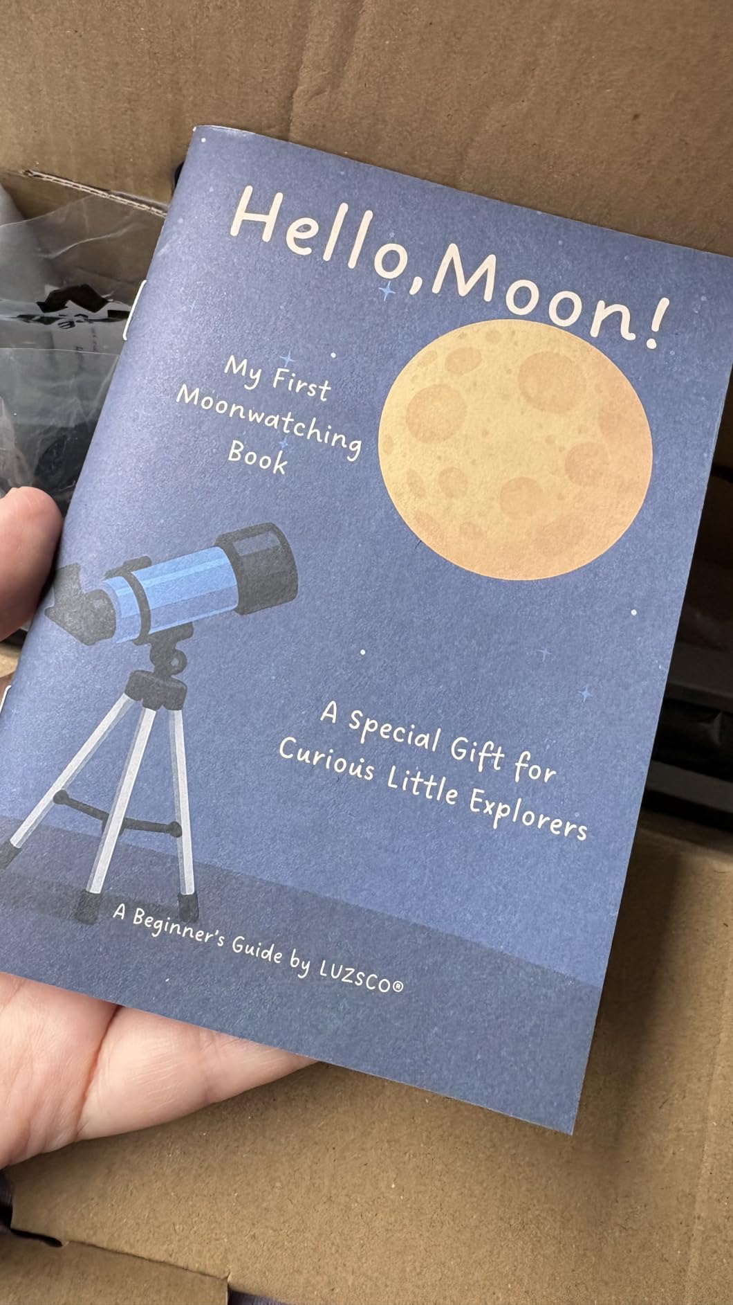 Telescope for Kids, 50mm 100x Beginner Telescope with Tripod customer photo 2