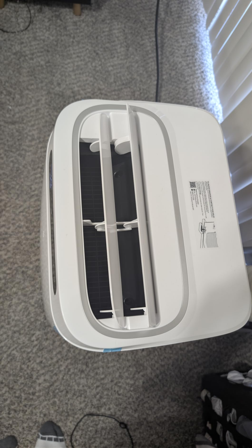 12000 BTU Portable Air Conditioners for Room Cooling up to 500 Sq. Ft, 3-IN-1 Quiet Portable AC Unit with Dehumidifier Fan, Remote Control, Smart Sleep Mode, 24H Timer, Windows Kit Included customer photo 1