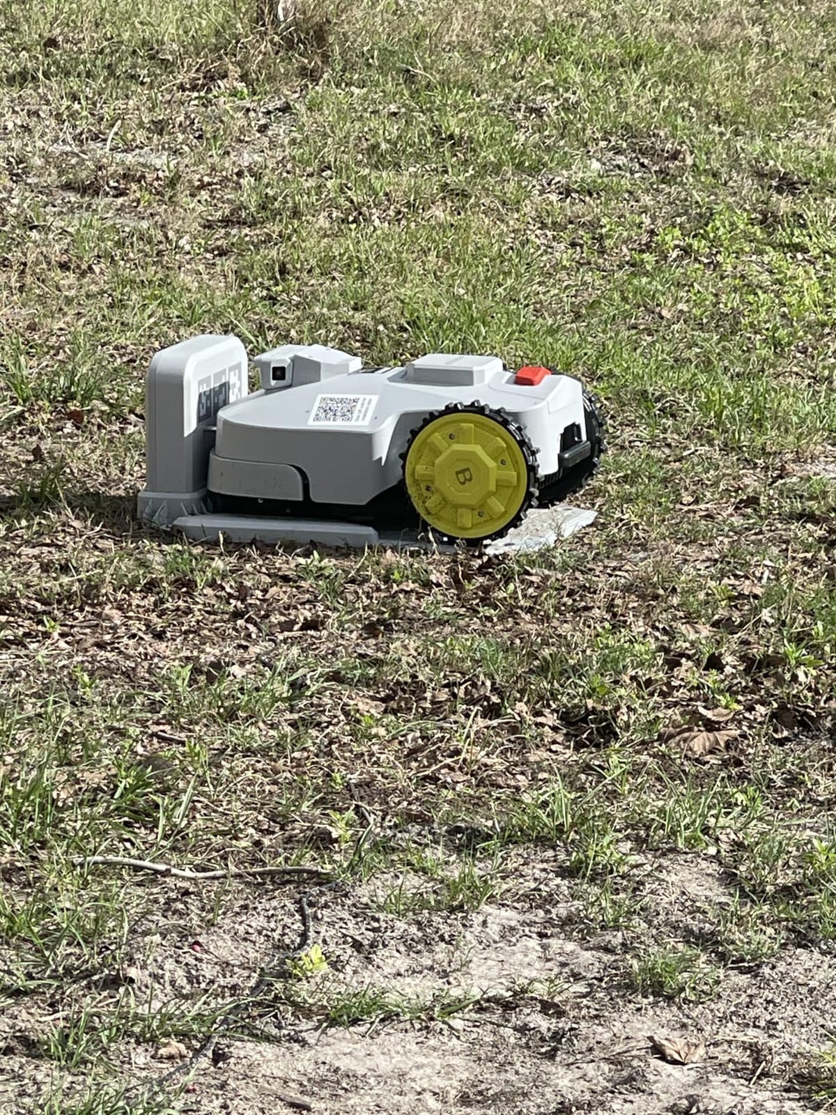 Robot Lawn Mower — 1.5 Acre Ultra Quiet Self Charging Robot Mower, Up to 4 inches Cutting Height, Robotic Lawn Mowers with RTK+4 Eye Vision, Mapping and Anti Theft tech, APP Control customer photo 1