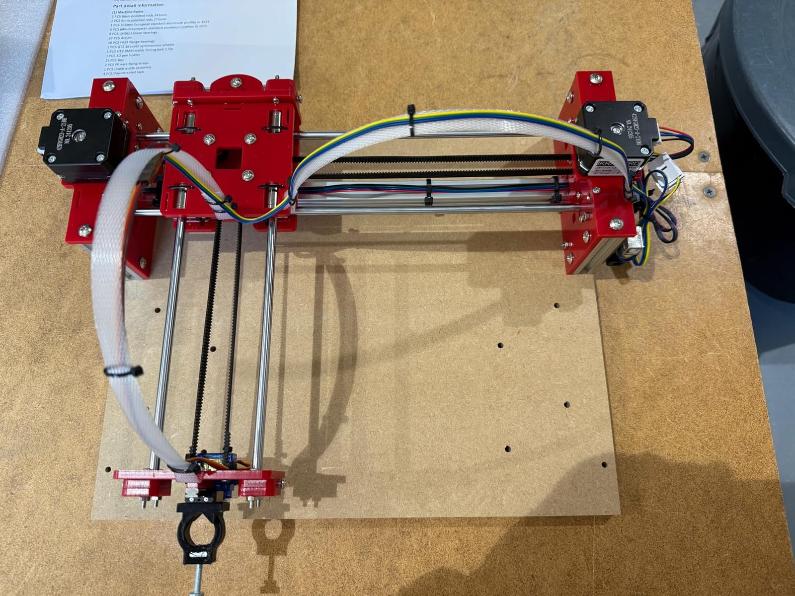 AX5 Pen Plotter Writing Robot with Baseplate Open Source DIY Kit Corexy A5 Size Learn Programming, Need to Assemble by Oneself customer photo 2