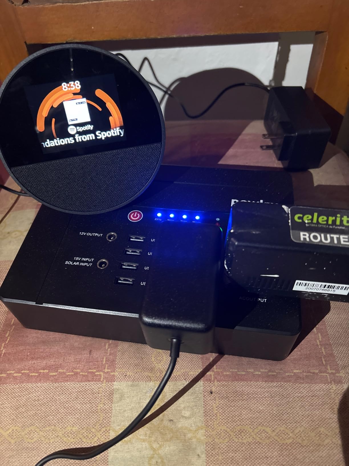 200W Solar Powered Generator, Portable Power Station with Solar Panel 40W customer photo 1