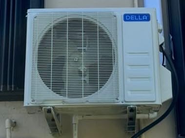DELLA 23,000 BTU Ceiling Cassette Mini Split AC,22.5 SEER2,Ultra Heat -13℉,Energy Star,8-way 360° Airflow,Work with Alexa,Inverter System Pre-Charged Heat Pump,208-230V,Covers 1500 Sq. Ft,16ft Kit customer photo 1