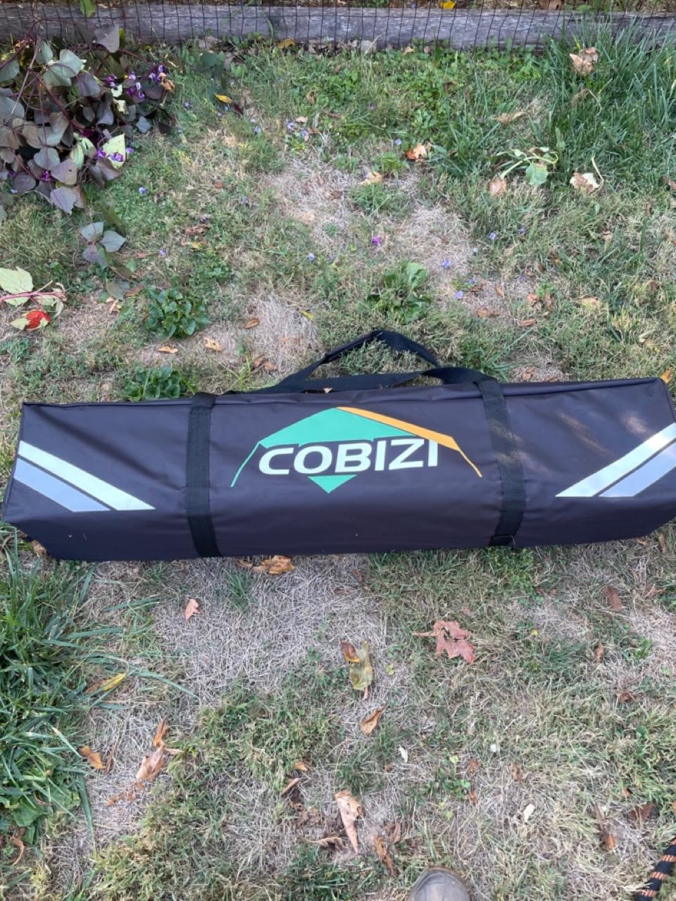 COBIZI 10x20 Pop Up Canopy with 6 Sidewalls One Push Setup, Black customer photo 1