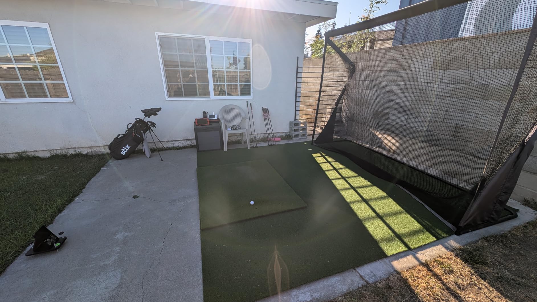 GoSports Golf Simulator Turf and Hitting Turf - 15 mm Golf Mat for Home customer photo 1