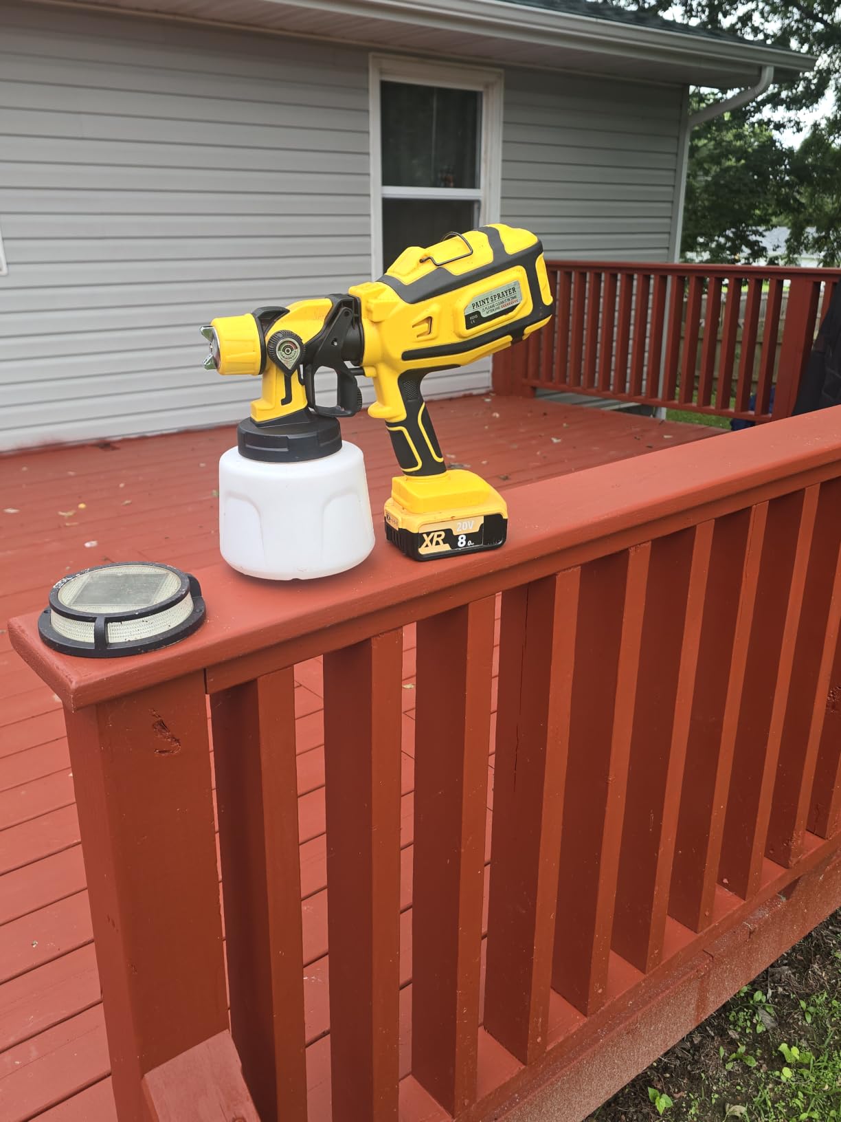 Cordless Paint Sprayer Compatible with DEWALT 20V MAX Battery (No Battery) customer photo 2