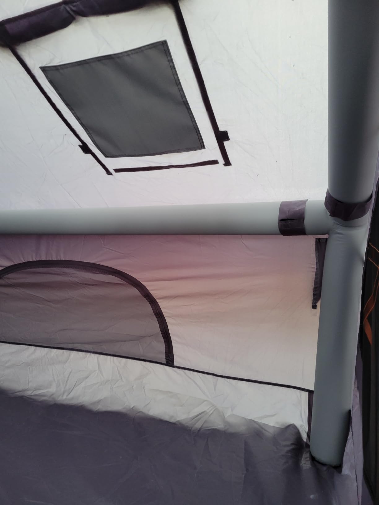 Inflatable Camping Tent,2/4/6/8/10 Person Glamping Inflatable Tents, Quick Setup Blow Up Tents with Pump, Waterproof Inflatable Tent for Camping, Air Glamping Tents for Adult customer photo 2