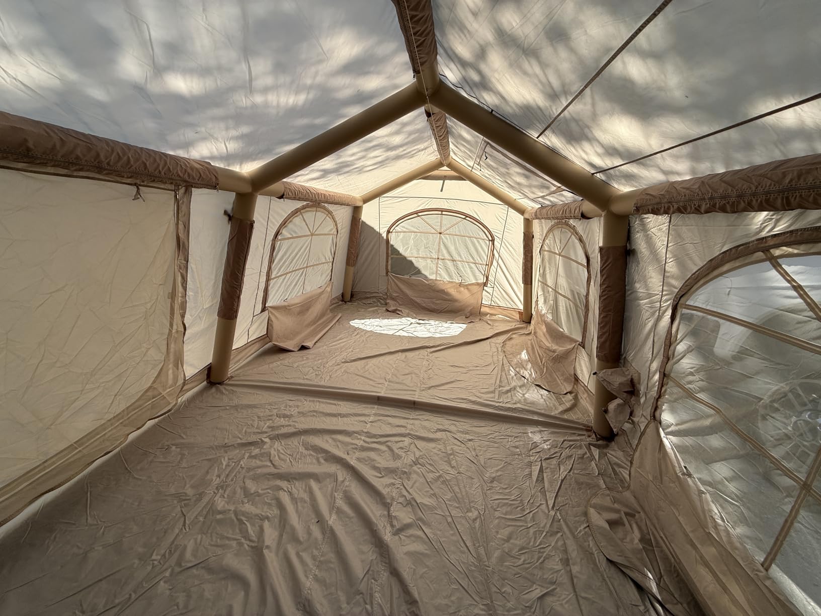 Inflatable Tent, Easy Setup 4/6/8/10/12 Person Blow Up Tent with Hand Pump customer photo 2