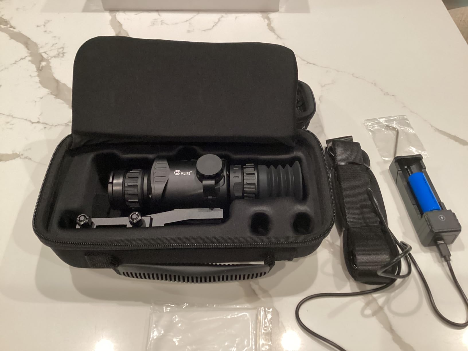 CVLIFE 19-256 Thermal Scope for Hunting - 12μm Thermal Imaging Rifle Scope - 50Hz Refresh Rate High Sensitivity Waterproof Optic customer photo 2
