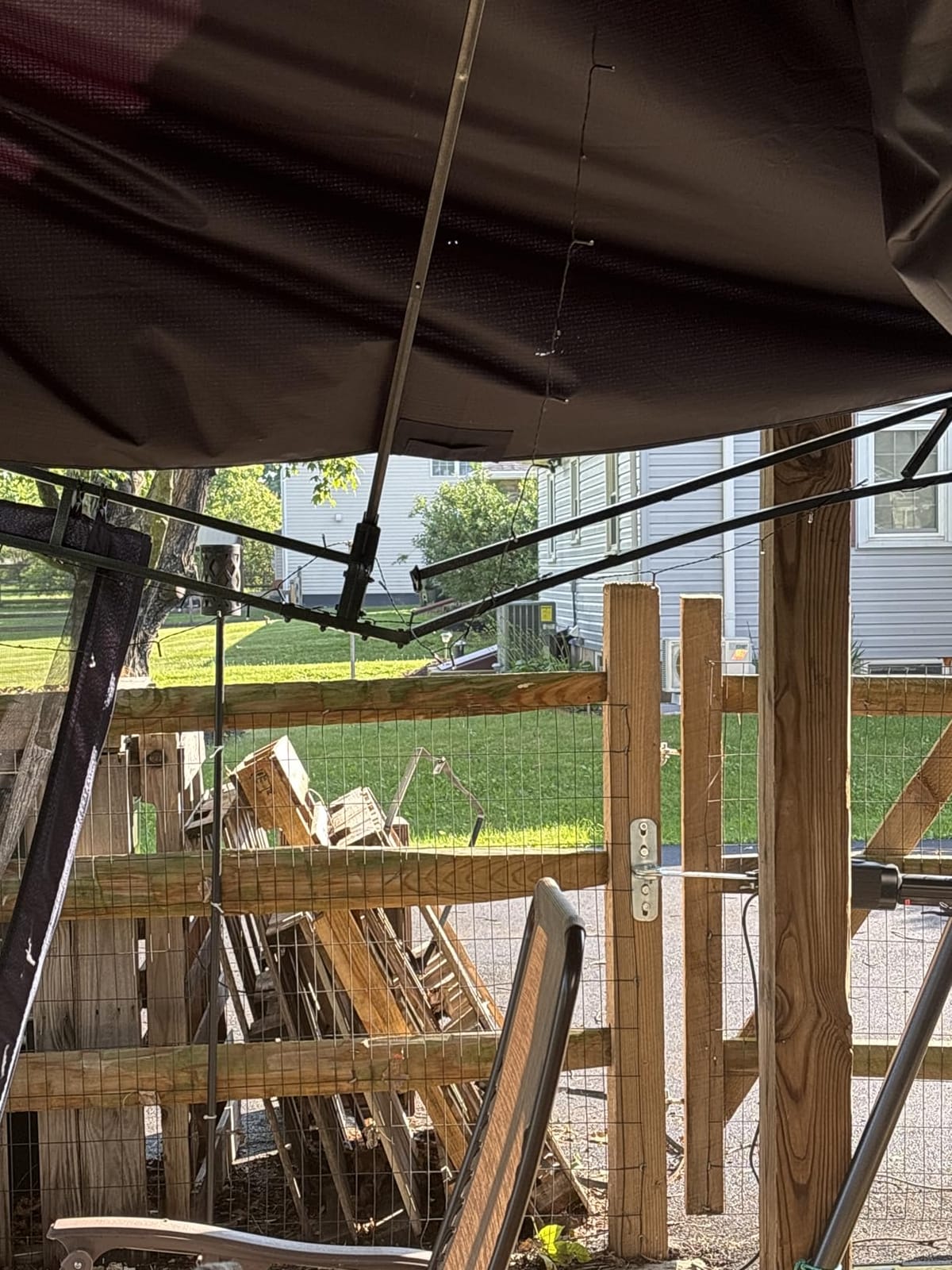 MASTERCANOPY 11x11 ft Heavy Duty Patio Gazebo with Netting Walls, Black customer photo 2