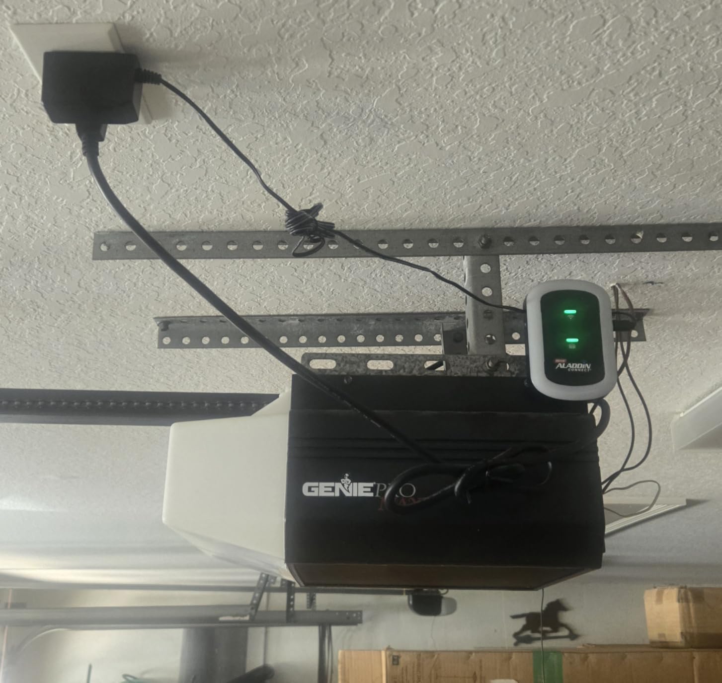 Genie Aladdin Connect Smart Garage Door Controller, Single Door Kit ALKT2-R customer photo 1