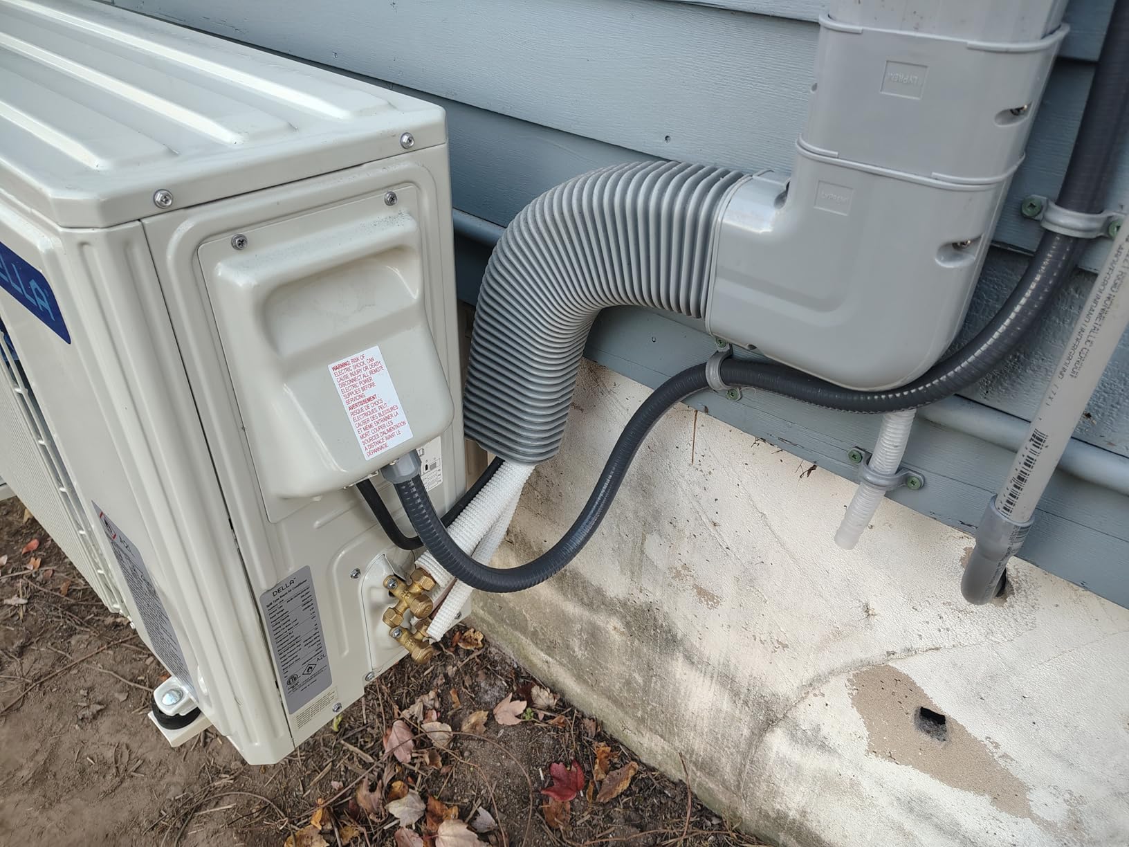 DELLA Serena Series 9000 BTU Mini Split AC, Energy Star 22 SEER2 230V, 0.75 Ton Inverter Heat Pump Ductless AC System for Rooms up to 400 Sq.Ft, WiFi & Alexa Control, Pre-Charged, 16.4ft Install Kit customer photo 2