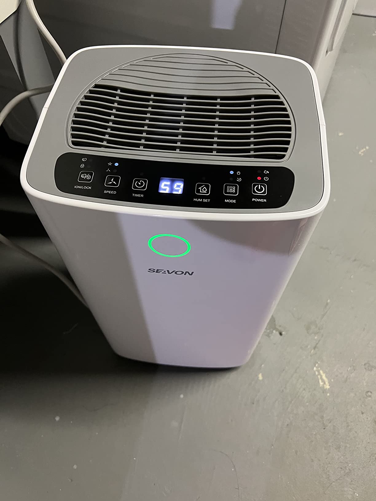 1500 Sq.Ft Dehumidifier for Basement, 21 Pints, Compressor, Quiet customer photo 1
