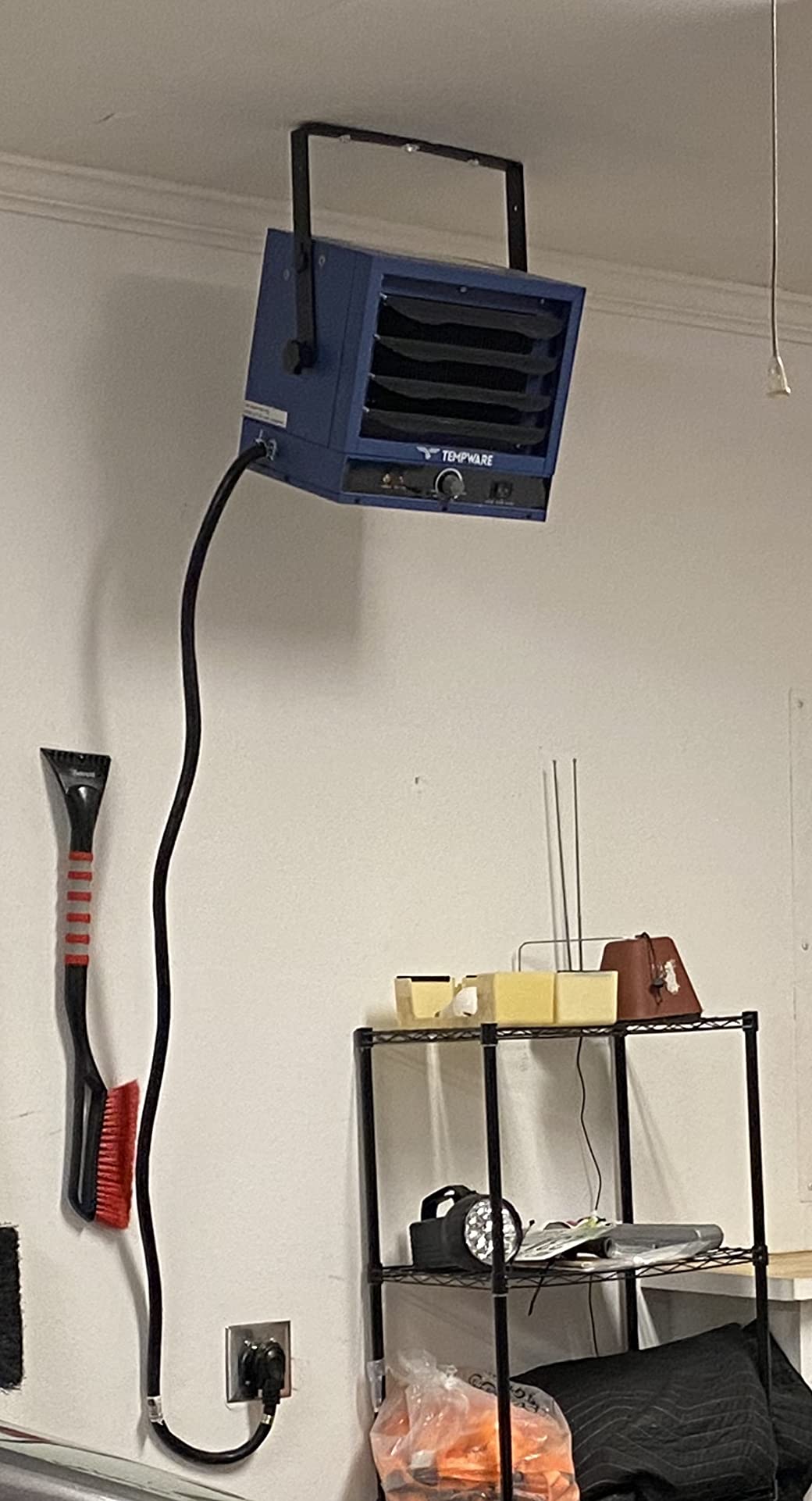 TEMPWARE 5000W Electric Garage Heater, 240V Hardwired Heater customer photo 1