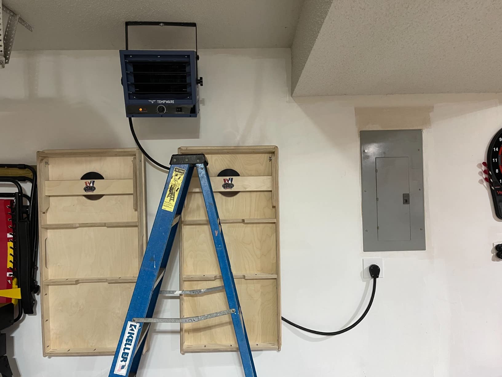 TEMPWARE 5000W Electric Garage Heater, 240V Hardwired Heater customer photo 2