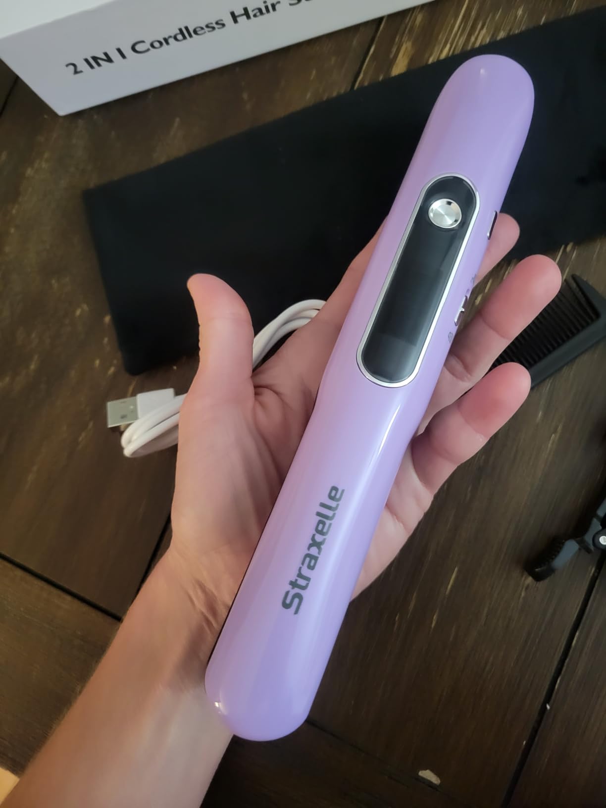 Mini Cordless Hair Straighteners customer photo 1