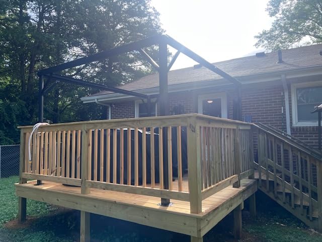 Aoxun Grill Hardtop Gazebo 8x5,Metal Frame Canopy with Galvanized Steel Roof, Permanent BBQ Pavilion with Shelves for Backyard customer photo 2