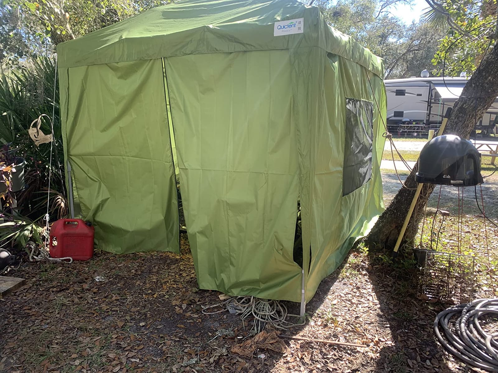 Quictent 10x20FT Pop Up Canopy Tent with Sidewalls customer photo 1