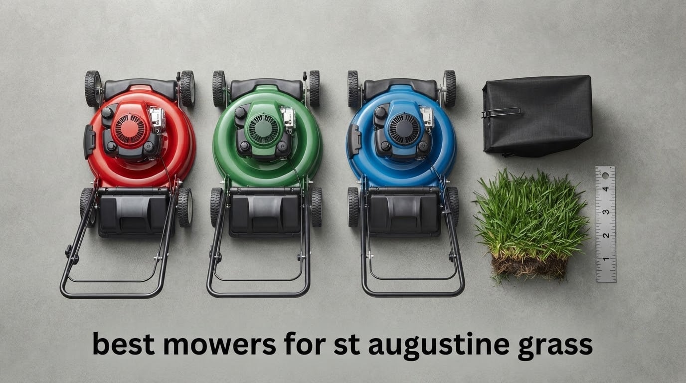 best mowers for st augustine grass