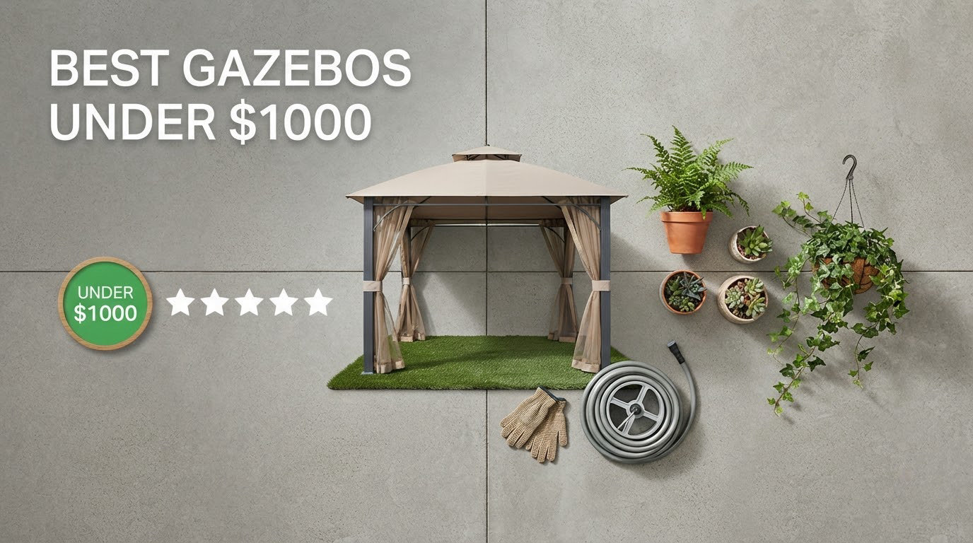 best gazebos under $1000
