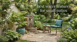 best water features for small patios