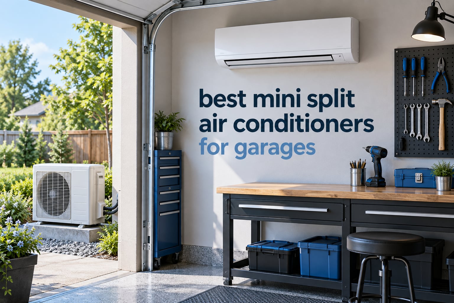 best mini split air conditioners for garages