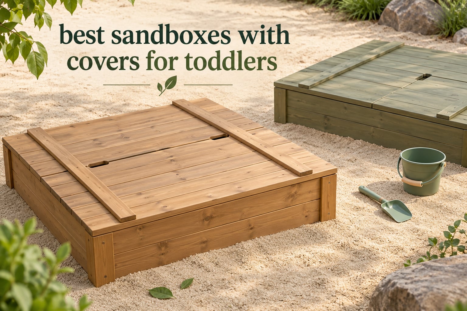 best sandboxes with covers for toddlers