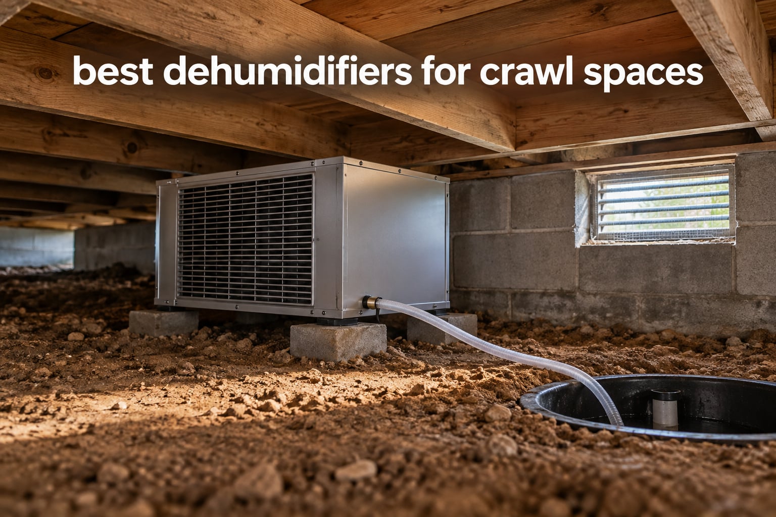 best dehumidifiers for crawl spaces