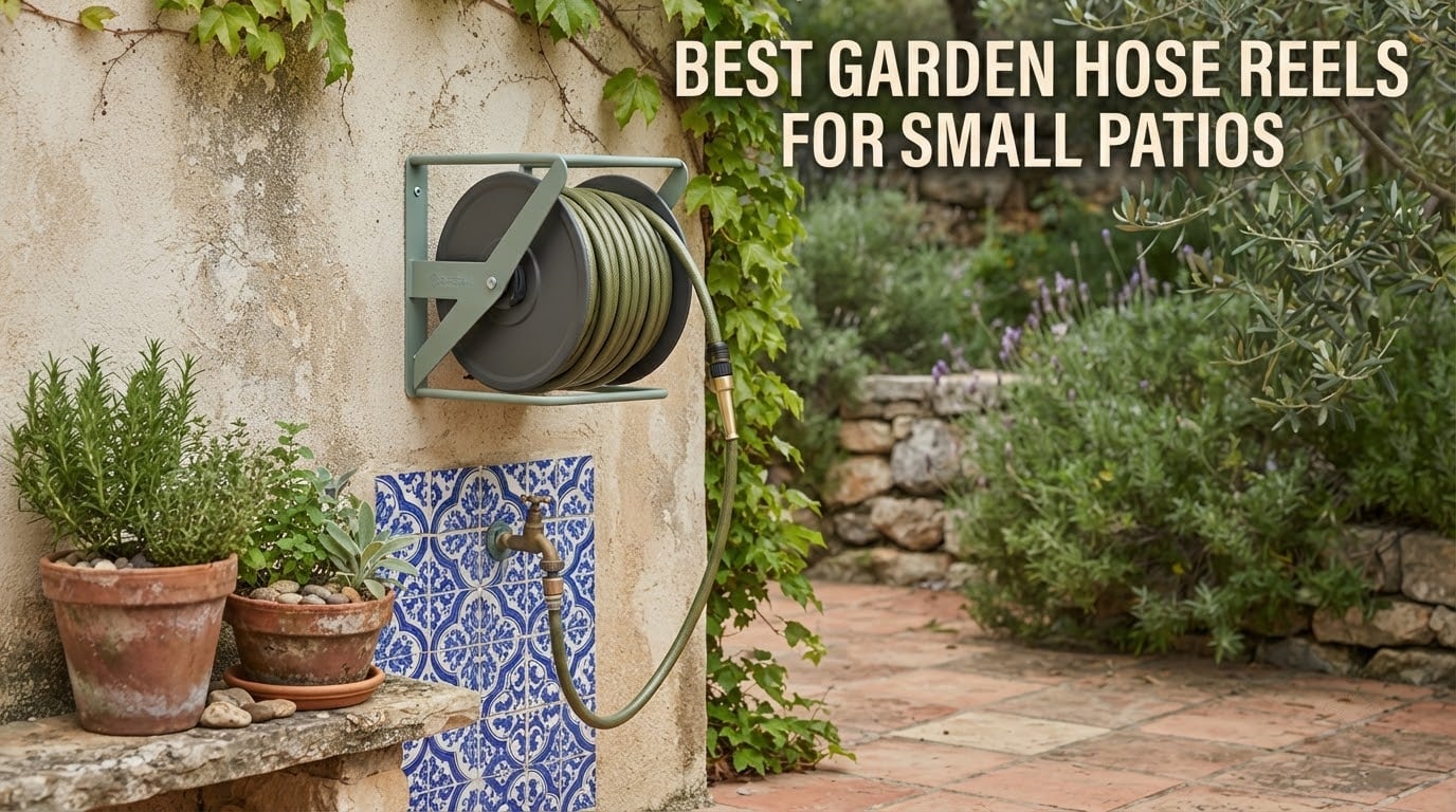 best garden hose reels for small patios
