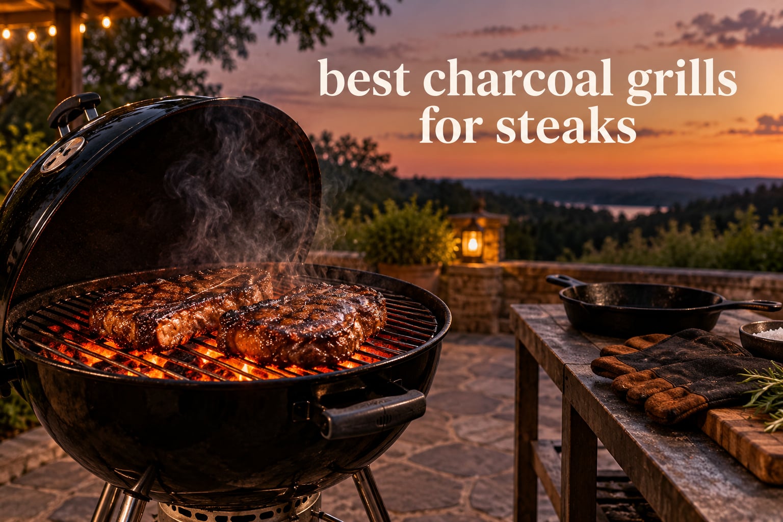 best charcoal grills for steaks
