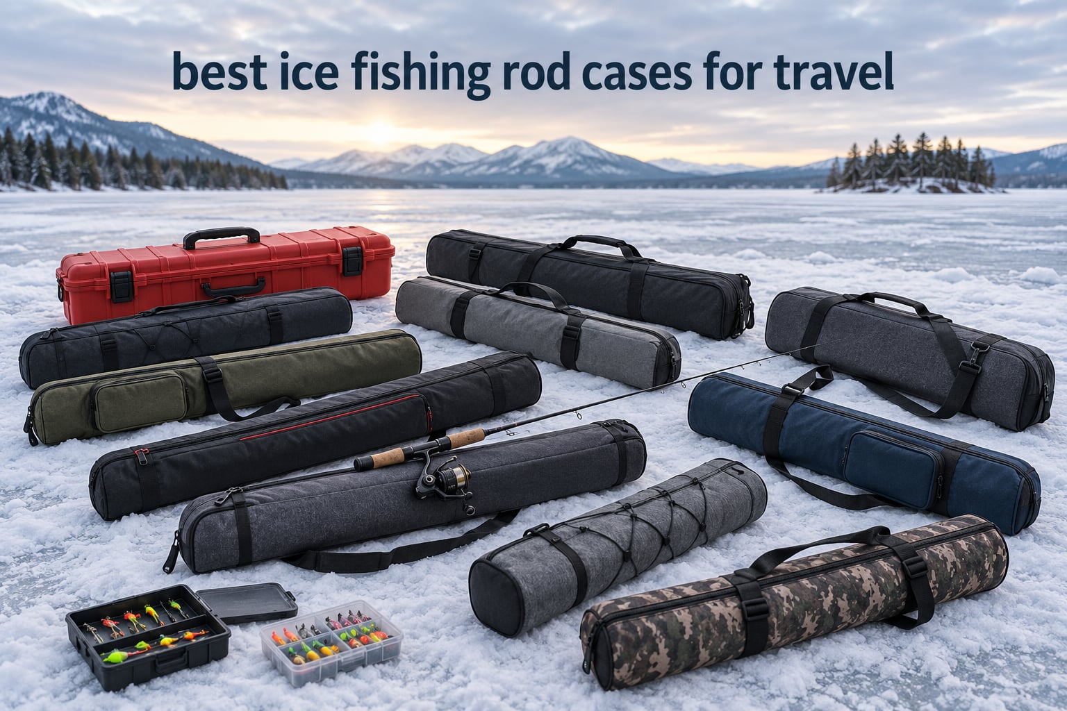 best ice fishing rod cases for travel