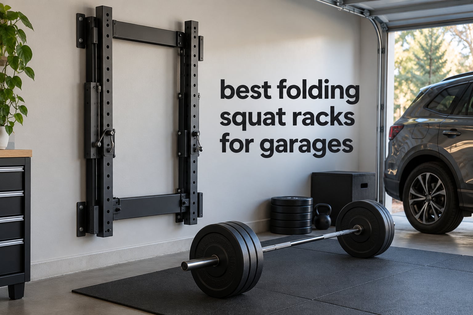 best folding squat racks for garages