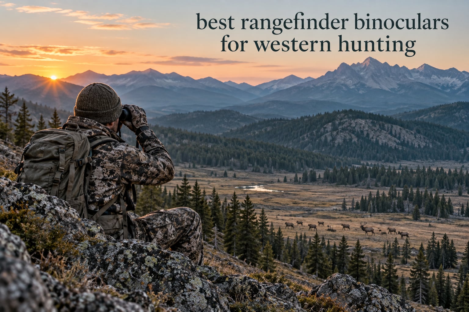 best rangefinder binoculars for western hunting
