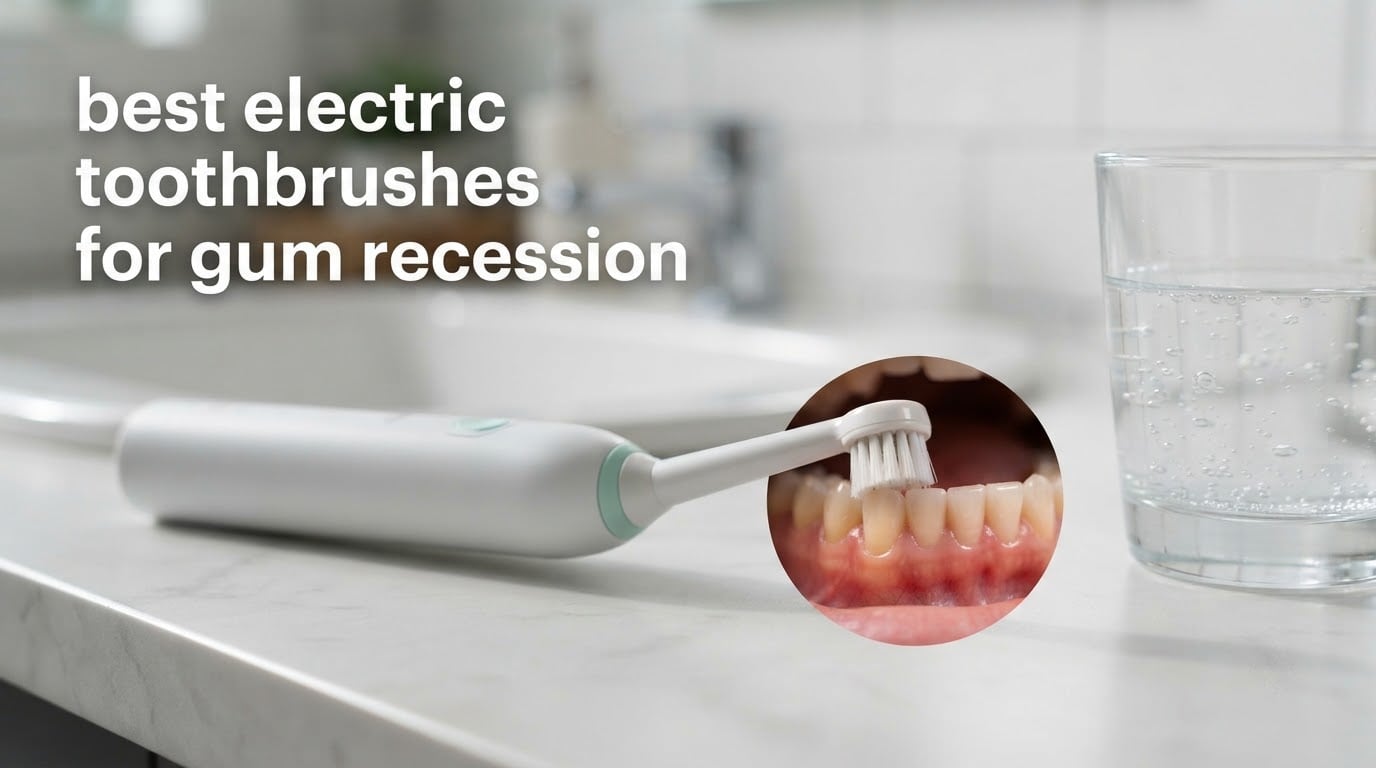 best electric toothbrushes for gum recession