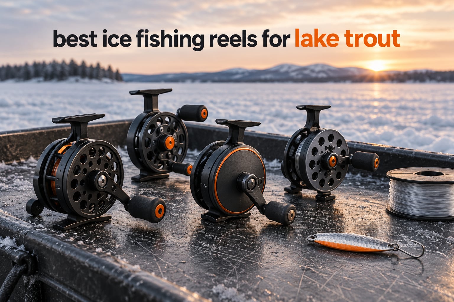 best ice fishing reels for lake trout