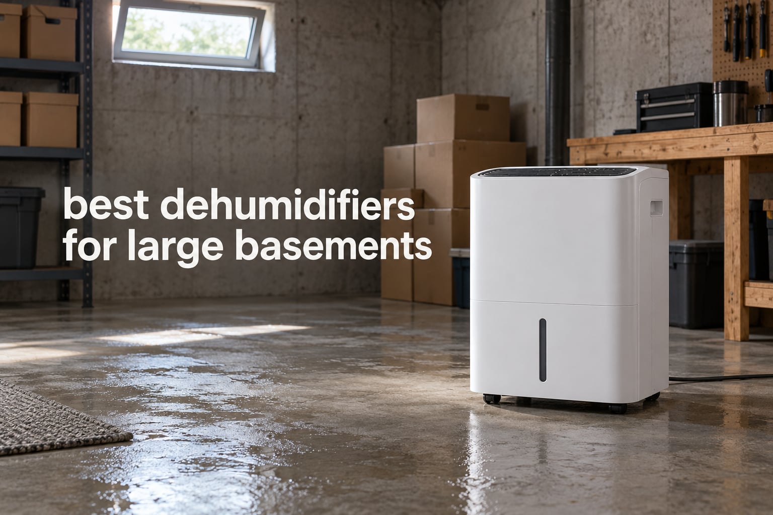best dehumidifiers for large basements