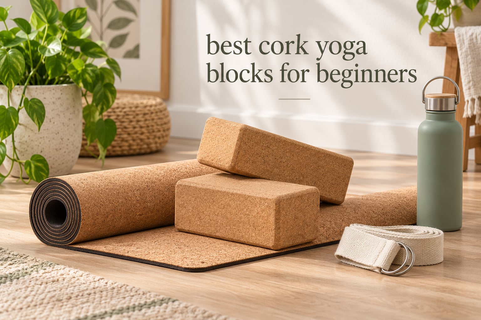 best cork yoga blocks for beginners