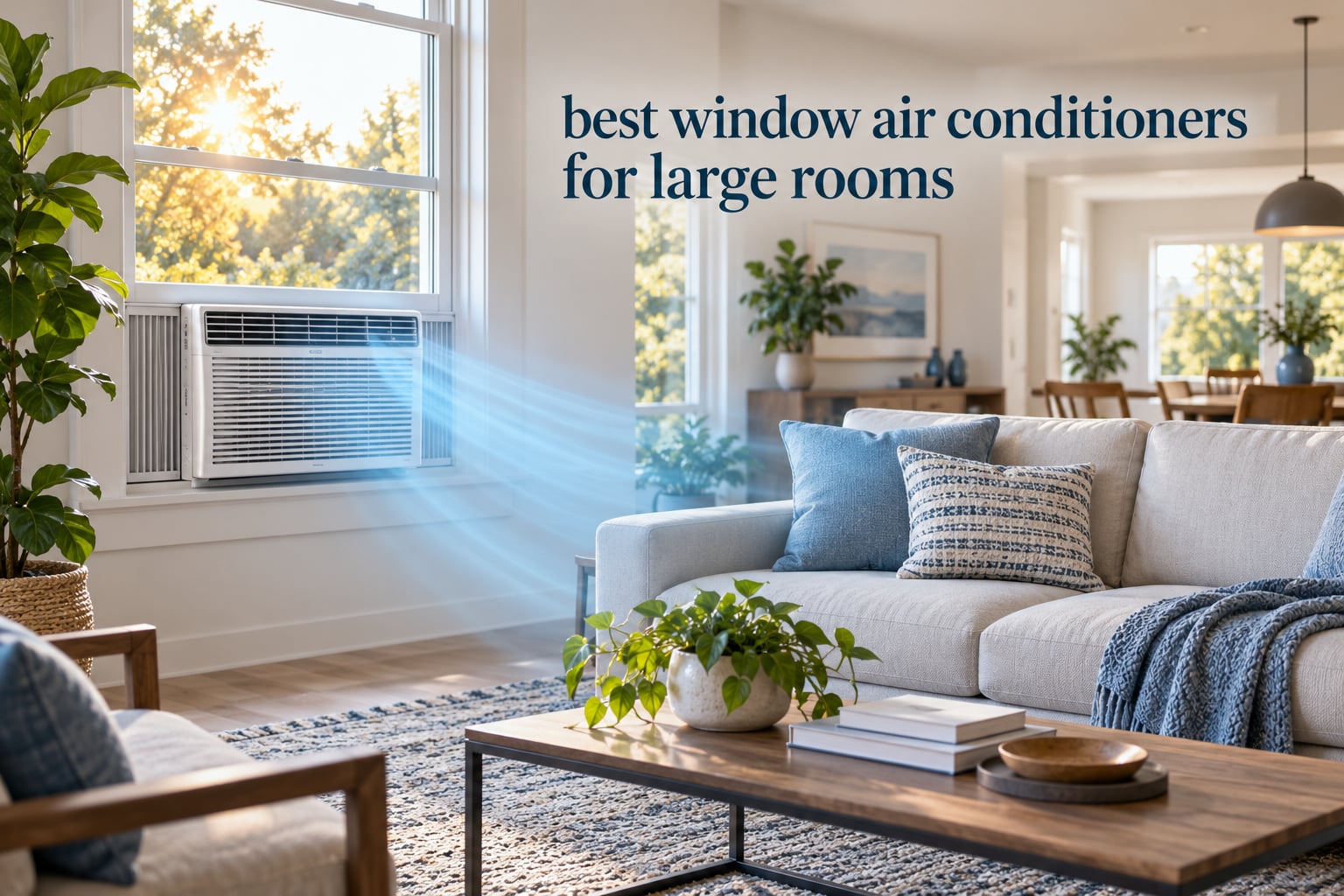 best window air conditioners for large rooms