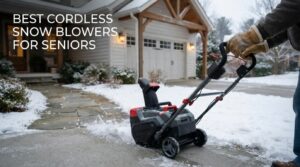 best cordless snow blowers for seniors