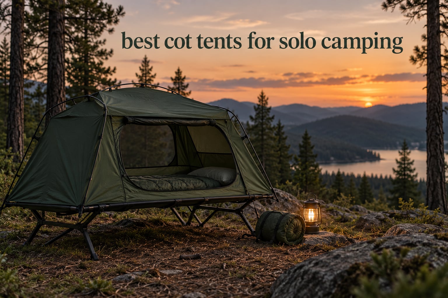 best cot tents for solo camping
